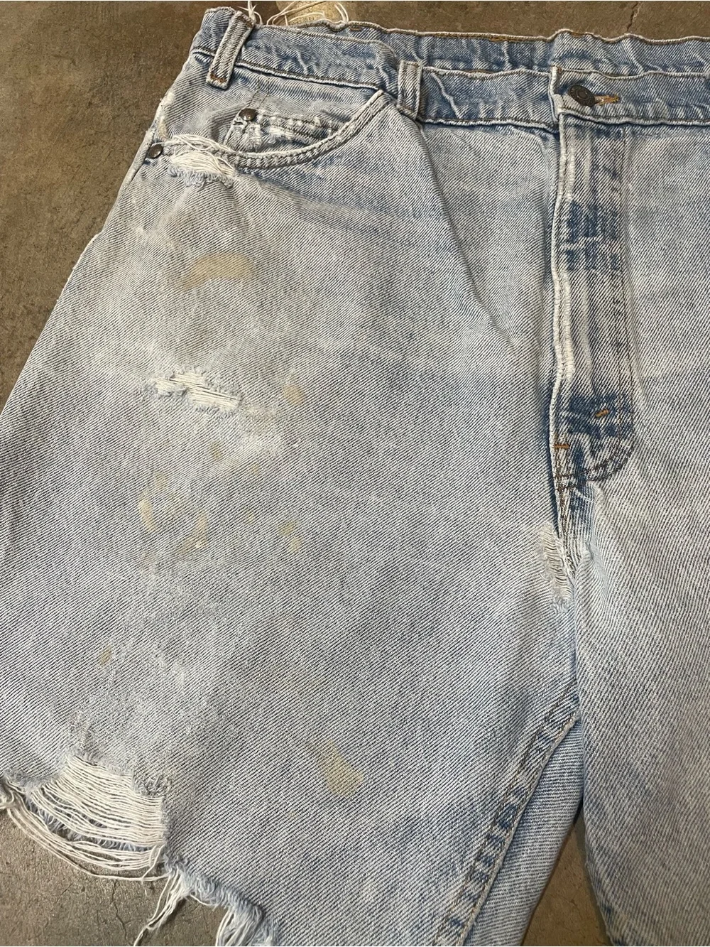 Vintage 90s Levi's Custom Jean Shorts